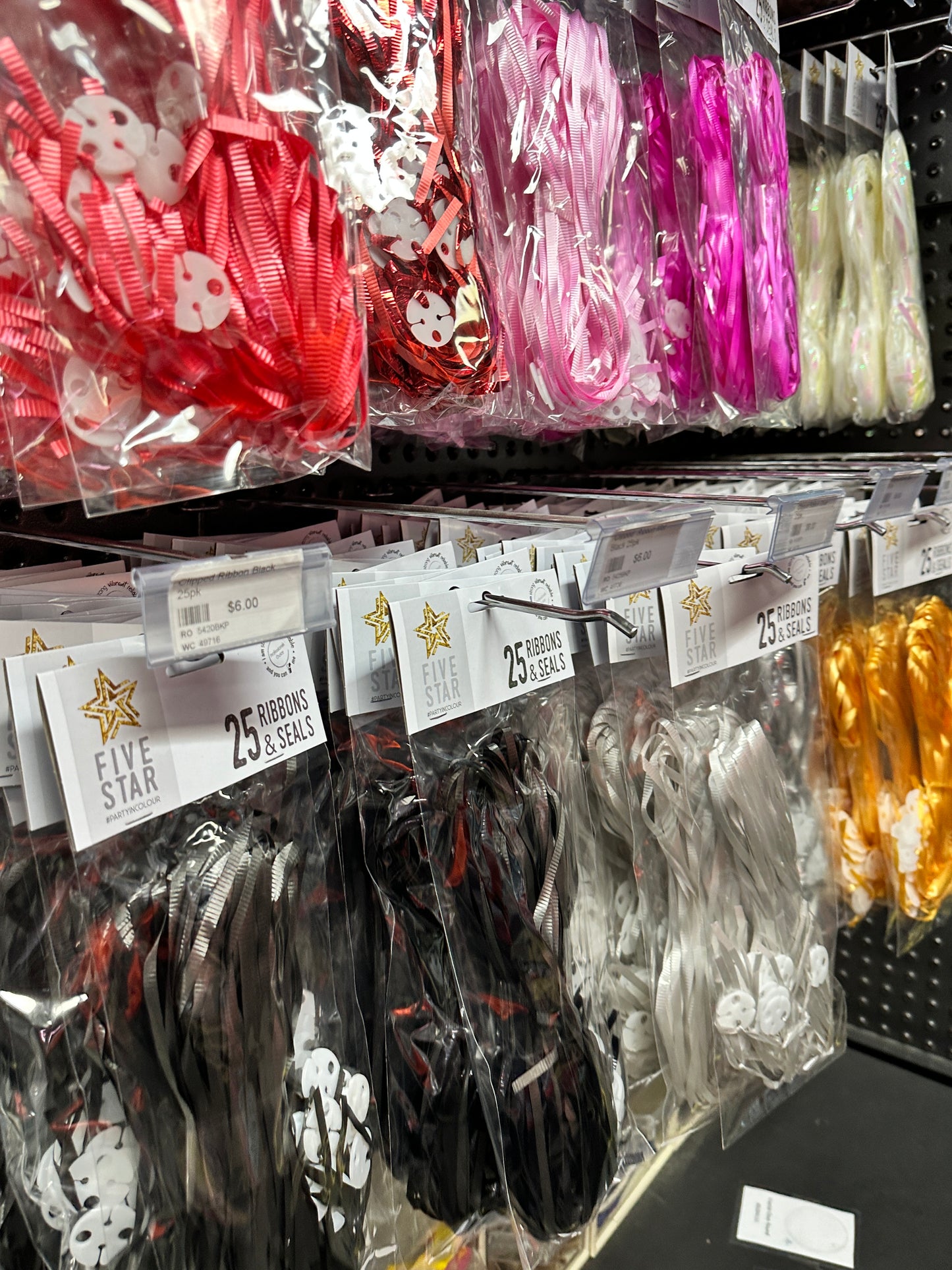 Ribbon and clip
